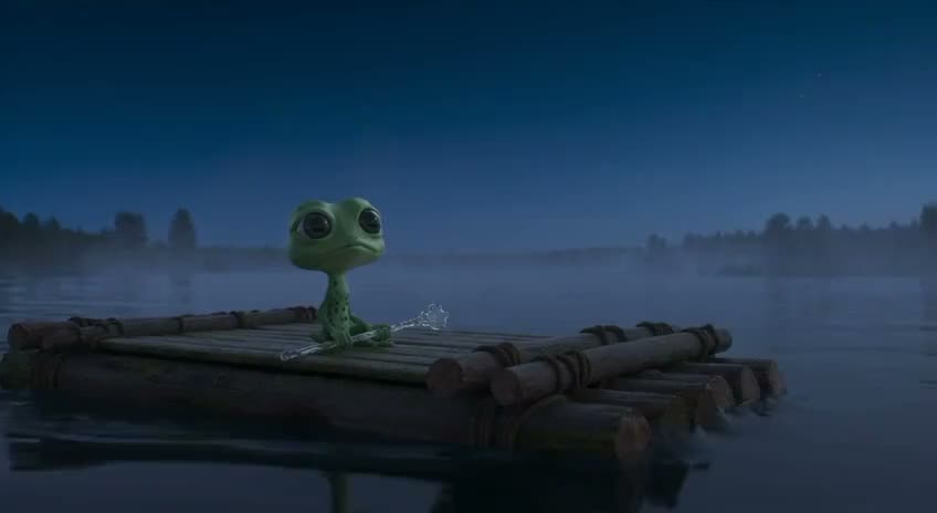 The Moonlit Lake film still